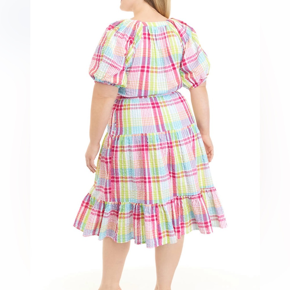 NWT Crown & Ivy Yarn Dyed Dress 3X - Picture 2 of 6